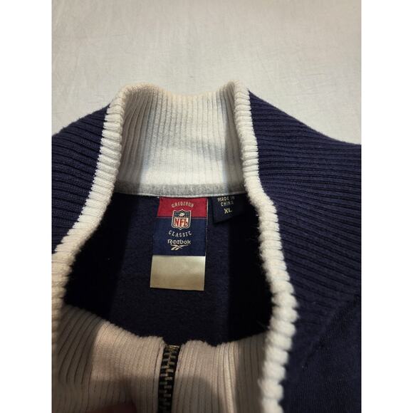 San Diego Chargers Reebok NFL Classic Men's Size Xl Zip Up Sweatshirt Jacket - Picture 2 of 9